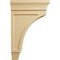 Ekena Millwork 4 1/2"W x 9"D x 14"H Large Lucan Wood Corbel, Alder CORW05X09X14LUAL - alternate 3